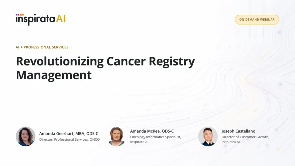 Revolutionizing Cancer Registry Management in 2025 with Innovative AI-Powered Solutions and Professional Services