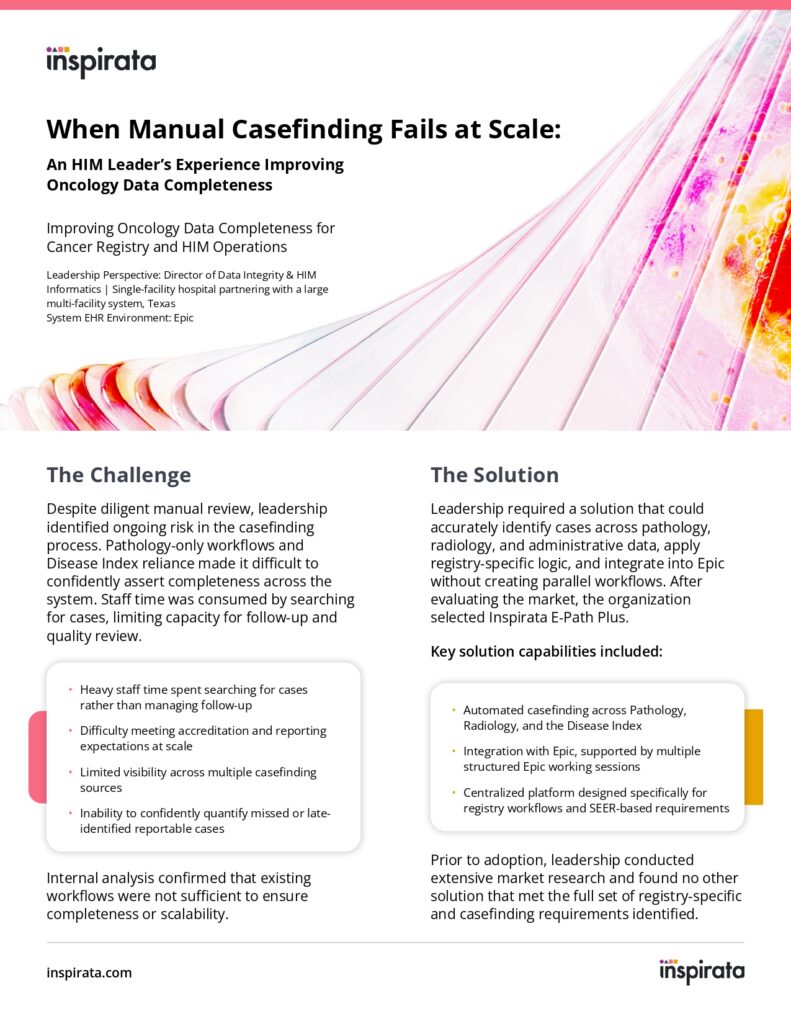 When Manual Casefinding Fails at Scale