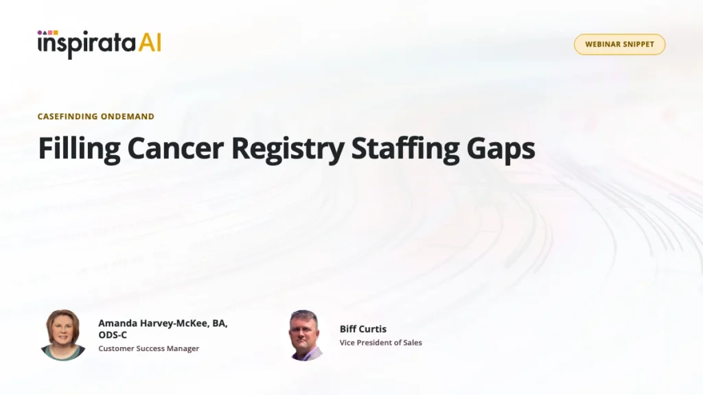 Filling Cancer Registry Staffing Gaps